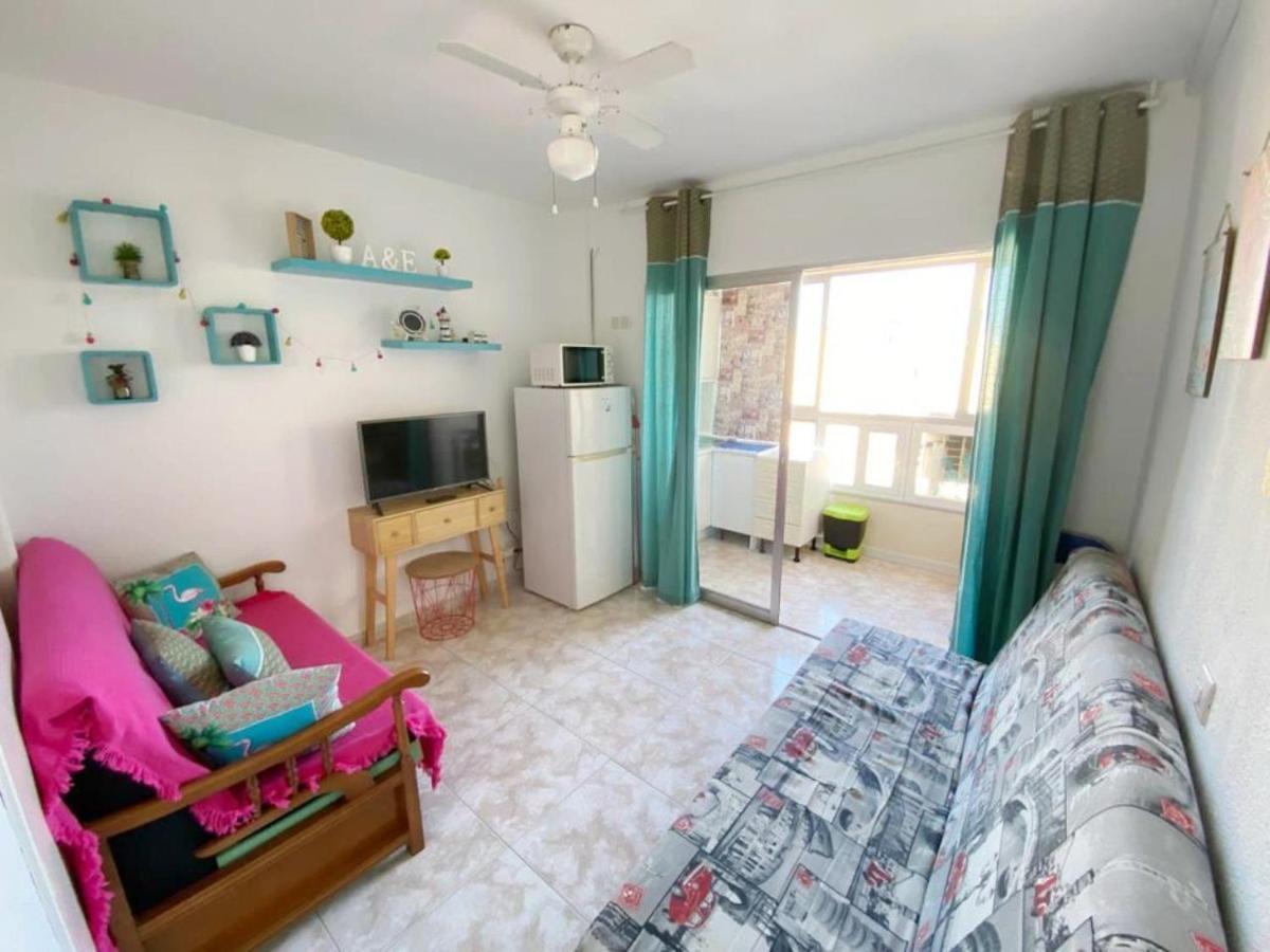 Bright Studio With Pool, Torrecilla Beach Nerja Bagian luar foto