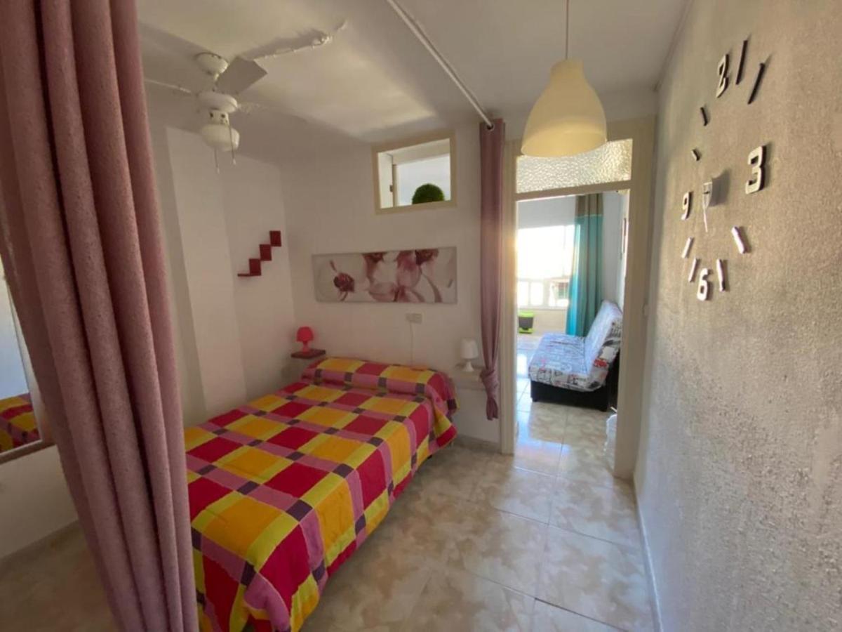 Bright Studio With Pool, Torrecilla Beach Nerja Bagian luar foto