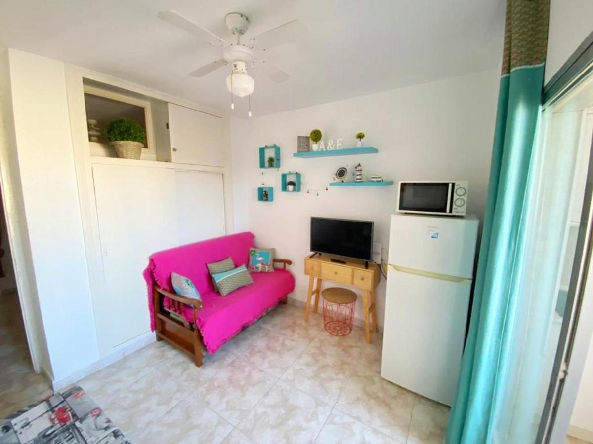 Bright Studio With Pool, Torrecilla Beach Nerja Bagian luar foto