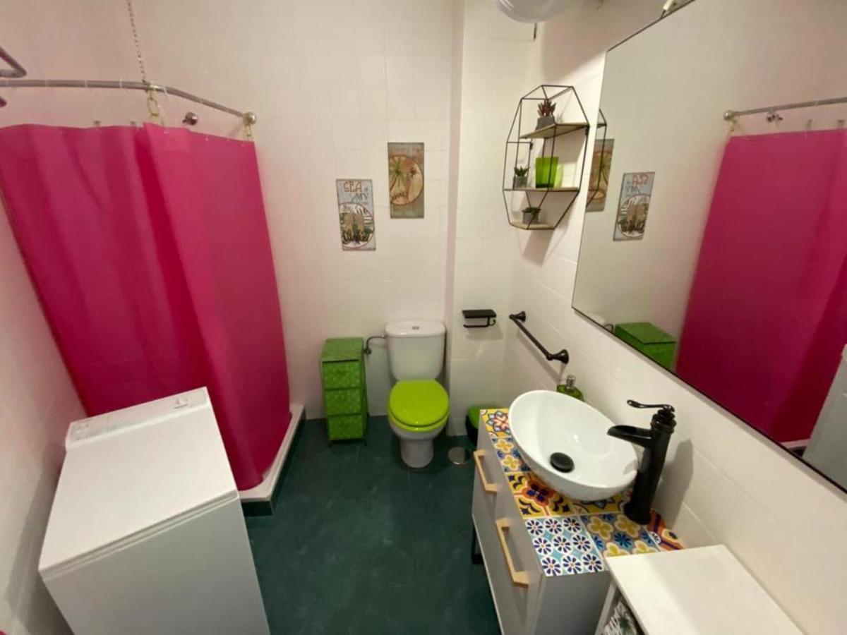 Bright Studio With Pool, Torrecilla Beach Nerja Bagian luar foto